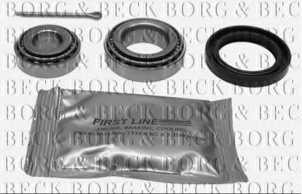 BWK013 BORG+%26+BECK Wheel Suspension Wheel Bearing Kit