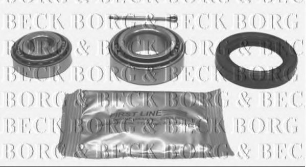 BWK014 BORG+%26+BECK Wheel Suspension Wheel Bearing Kit
