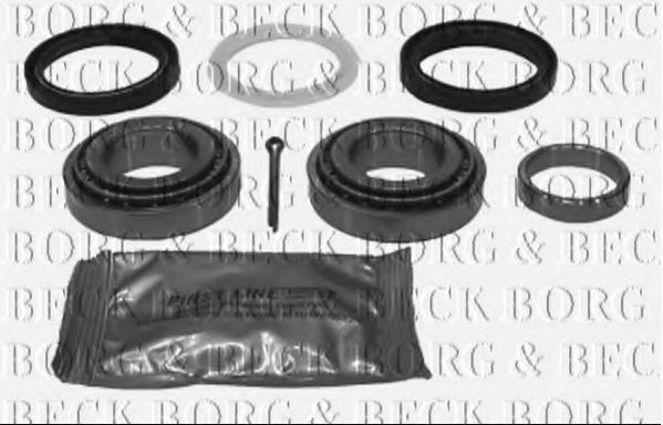 BWK027 BORG+%26+BECK Подвеска колеса Комплект подшипника ступицы колеса