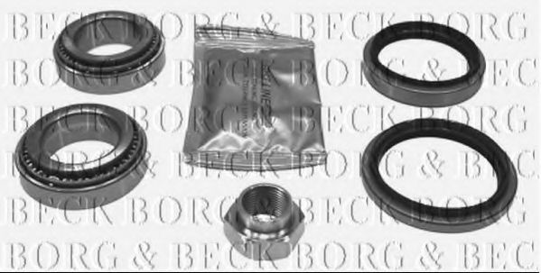 BWK057 BORG & BECK Wheel Bearing Kit