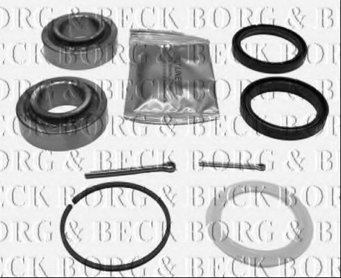 BWK062 BORG+%26+BECK Wheel Suspension Wheel Bearing Kit
