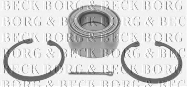 BWK067 BORG+%26+BECK Wheel Suspension Wheel Bearing