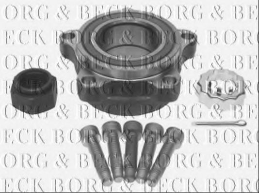 BWK1082 BORG+%26+BECK Wheel Suspension Wheel Bearing Kit