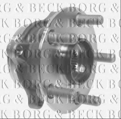 BWK1158 BORG+%26+BECK Подвеска колеса Комплект подшипника ступицы колеса