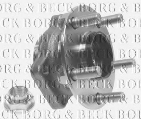 BWK1194 BORG+%26+BECK Wheel Suspension Wheel Hub