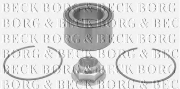 BWK1249 BORG+%26+BECK Wheel Bearing Kit