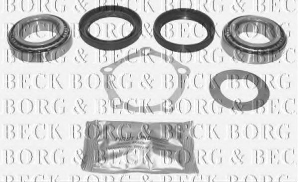 BWK138 BORG & BECK Wheel Bearing Kit