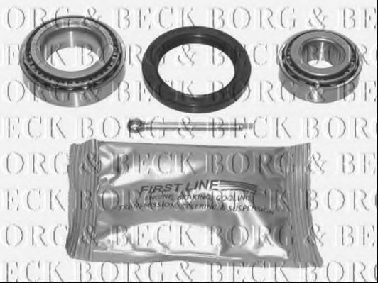 BWK201 BORG+%26+BECK Wheel Suspension Wheel Bearing Kit