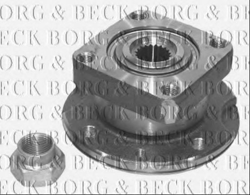 BWK208 BORG & BECK Wheel Bearing Kit