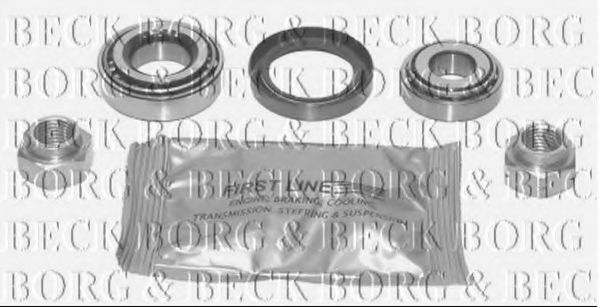 BWK283 BORG+%26+BECK Wheel Suspension Wheel Bearing Kit