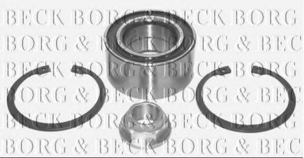 BWK293 BORG+%26+BECK Wheel Bearing