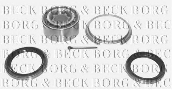 BWK335 BORG+%26+BECK Wheel Bearing Kit