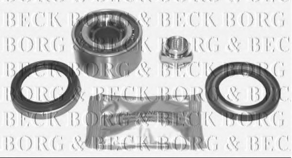 BWK359 BORG+%26+BECK Wheel Suspension Wheel Bearing Kit