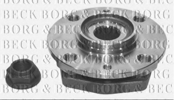 BWK374 BORG+%26+BECK Wheel Suspension Wheel Bearing Kit