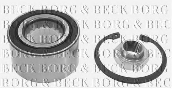 BWK384 BORG+%26+BECK Wheel Bearing Kit