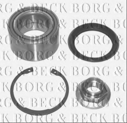 BWK394 BORG+%26+BECK Wheel Bearing Kit