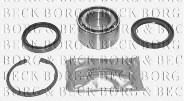 BWK433 BORG+%26+BECK Wheel Suspension Wheel Bearing Kit