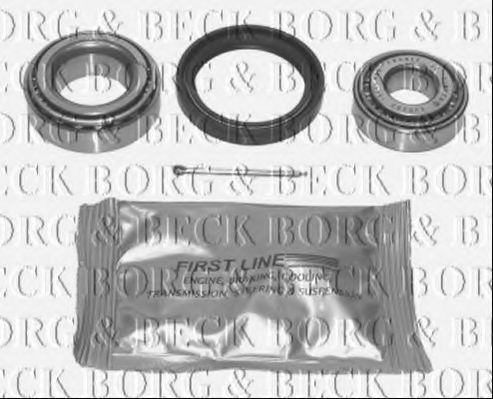 BWK434 BORG+%26+BECK Wheel Suspension Wheel Bearing Kit