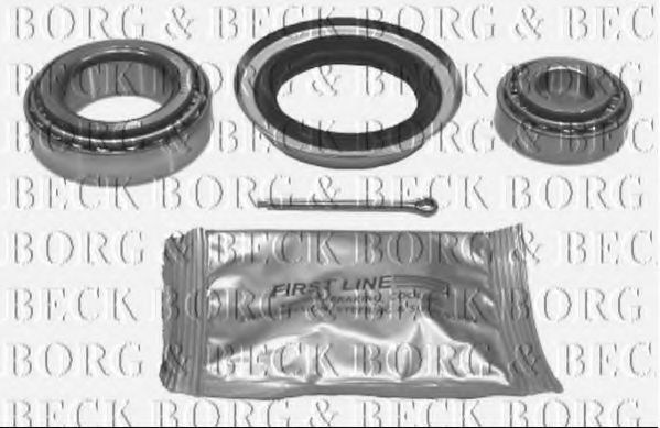 BWK517 BORG+%26+BECK Wheel Suspension Wheel Bearing Kit