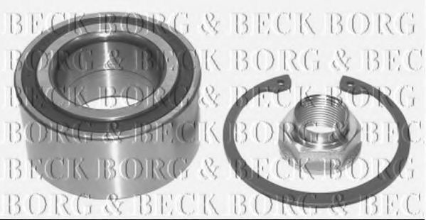 BWK531 BORG+%26+BECK Wheel Bearing Kit