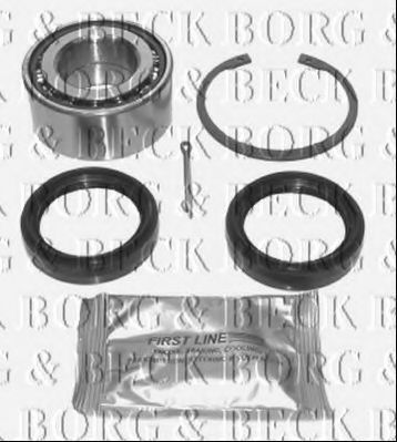 BWK539 BORG+%26+BECK Wheel Suspension Wheel Bearing Kit