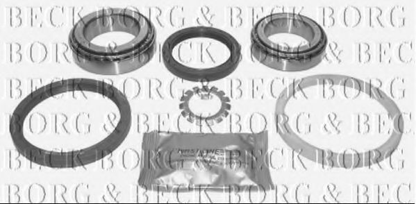 BWK574 BORG+%26+BECK Wheel Suspension Wheel Bearing Kit