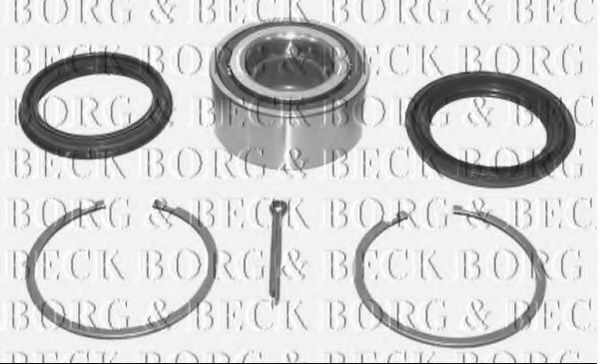 BWK585 BORG+%26+BECK Wheel Suspension Wheel Bearing Kit