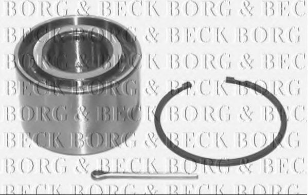 BWK588 BORG+%26+BECK Wheel Suspension Wheel Bearing Kit