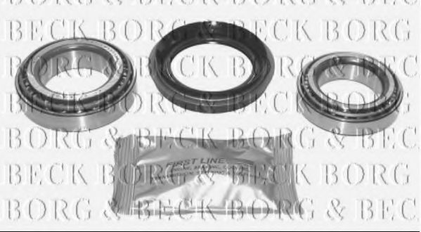 BWK617 BORG+%26+BECK Wheel Suspension Wheel Bearing Kit