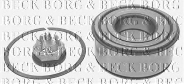 BWK637 BORG+%26+BECK Wheel Bearing Kit