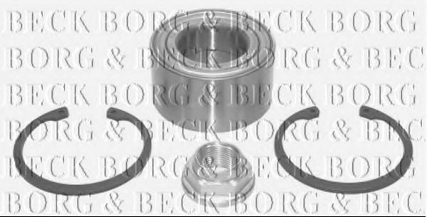 BWK656 BORG+%26+BECK Wheel Bearing