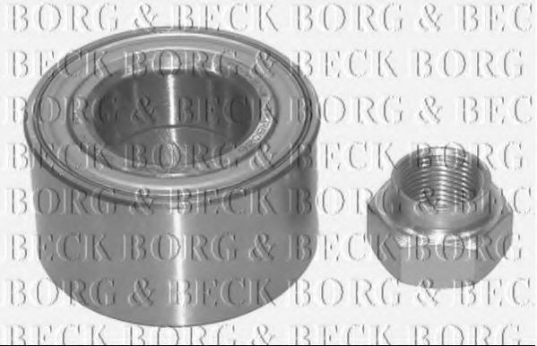 BWK658 BORG+%26+BECK Wheel Suspension Wheel Bearing