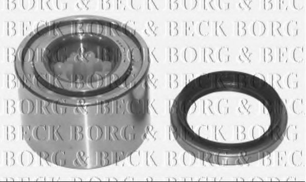 BWK683 BORG+%26+BECK Wheel Suspension Wheel Bearing Kit