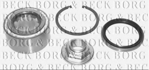 BWK687 BORG+%26+BECK Wheel Bearing Kit