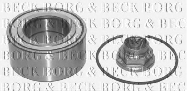 BWK772 BORG+%26+BECK Wheel Suspension Wheel Bearing Kit