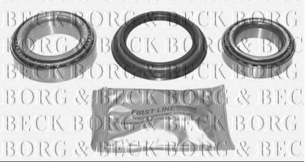 BWK776 BORG+%26+BECK Wheel Suspension Wheel Bearing Kit