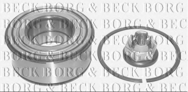 BWK792 BORG+%26+BECK Wheel Suspension Wheel Bearing Kit