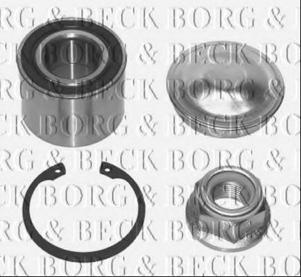 BWK795 BORG+%26+BECK Wheel Bearing Kit