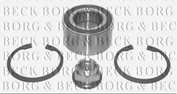 BWK806 BORG+%26+BECK Wheel Bearing Kit