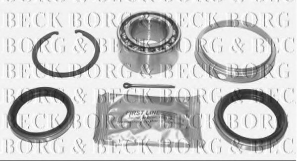 BWK826 BORG+%26+BECK Wheel Bearing Kit