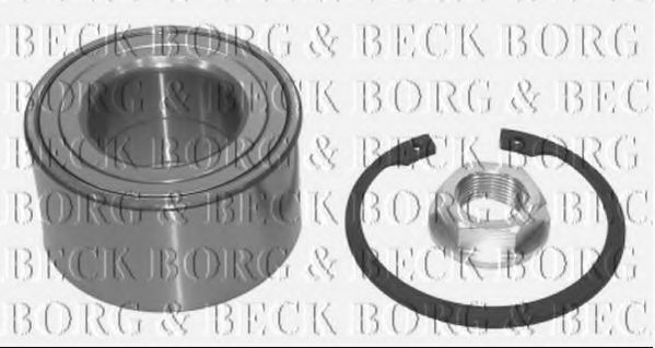 BWK829 BORG+%26+BECK Wheel Suspension Wheel Bearing Kit