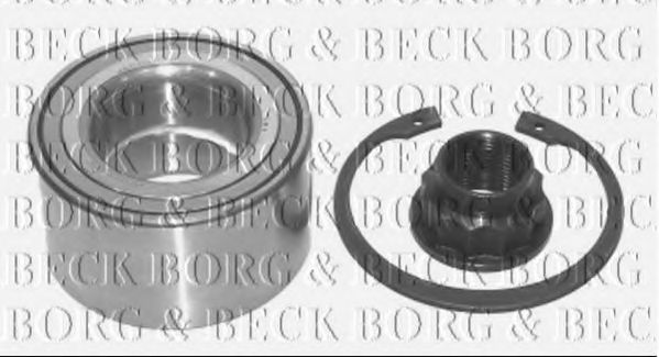 BWK833 BORG+%26+BECK Wheel Bearing Kit
