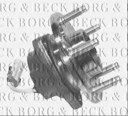 BWK848 BORG+%26+BECK Wheel Suspension Wheel Bearing Kit