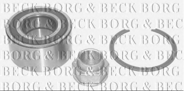 BWK901 BORG+%26+BECK Wheel Suspension Wheel Bearing Kit
