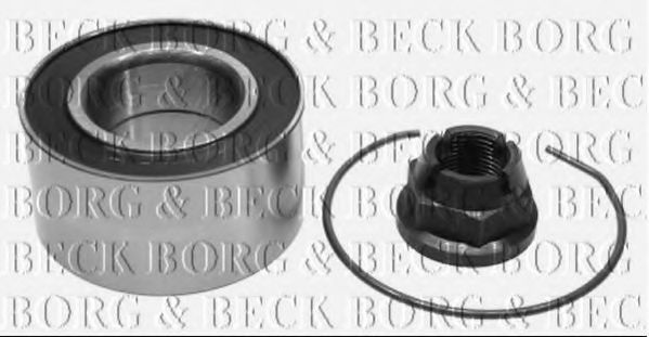 BWK939 BORG+%26+BECK Wheel Suspension Wheel Bearing Kit