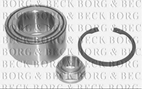 BWK956 BORG & BECK Radlagersatz