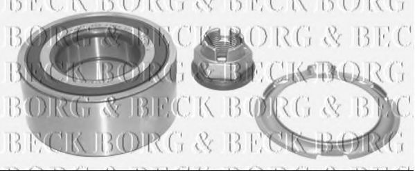 BWK961 BORG+%26+BECK Wheel Bearing Kit