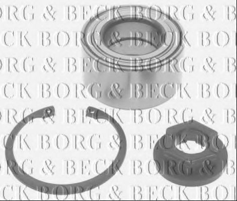 BWK993 BORG+%26+BECK Wheel Bearing Kit