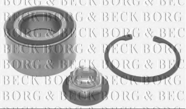 BWK997 BORG+%26+BECK Wheel Suspension Wheel Bearing Kit