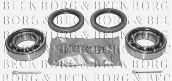 BWK161 BORG & BECK Wheel Bearing Kit